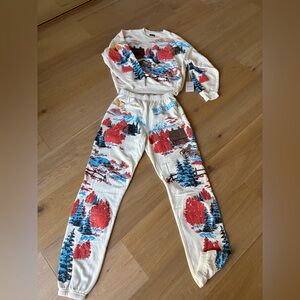 MOTHER Drop square cabin fever - sweatpants set